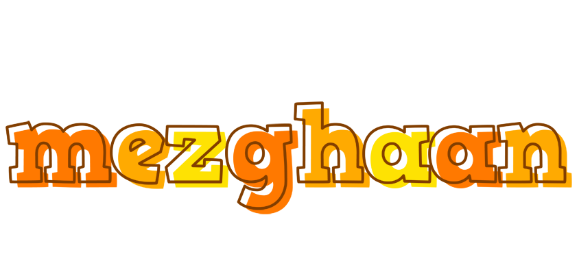 Mezghaan desert logo