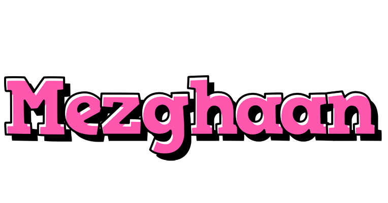 Mezghaan girlish logo