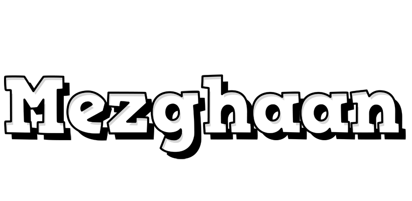 Mezghaan snowing logo