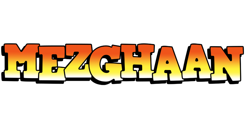 Mezghaan sunset logo
