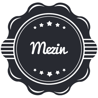 Mezin badge logo