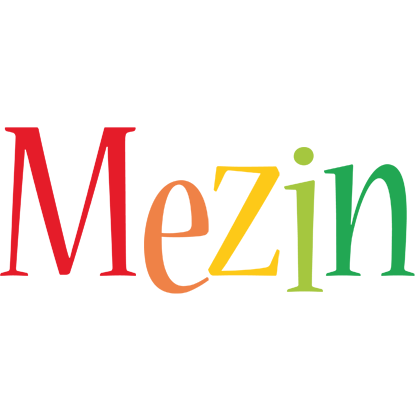 Mezin birthday logo