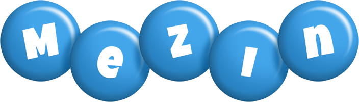 Mezin candy-blue logo