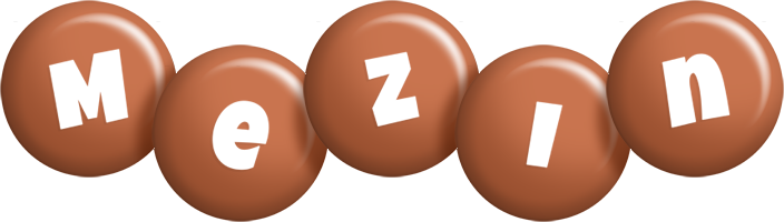 Mezin candy-brown logo