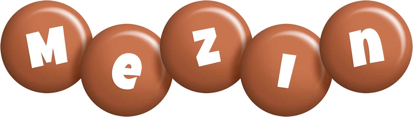 Mezin candy-brown logo