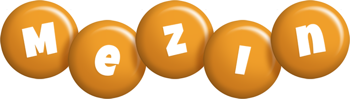 Mezin candy-orange logo