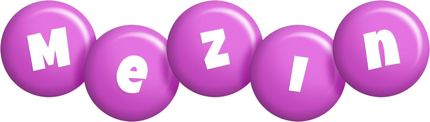 Mezin candy-purple logo