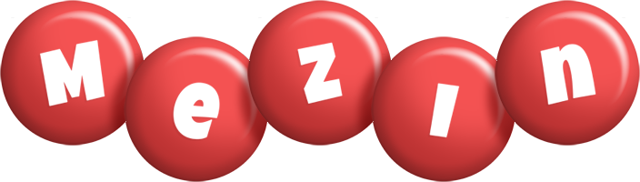 Mezin candy-red logo