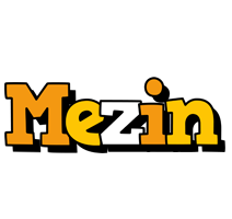 Mezin cartoon logo