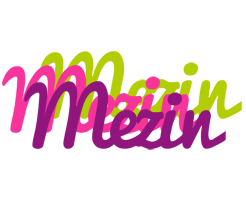 Mezin flowers logo