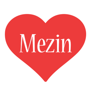 Mezin love logo