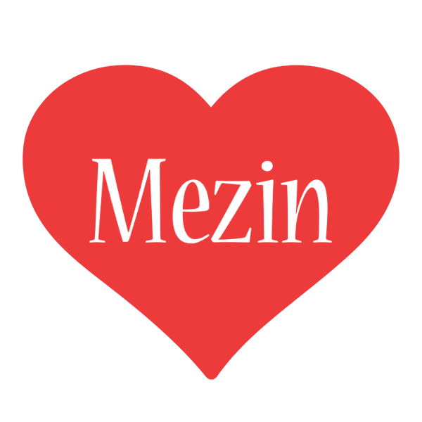 Mezin love logo