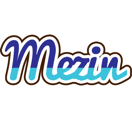Mezin raining logo
