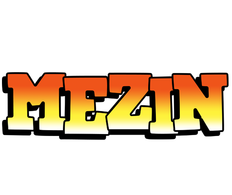 Mezin sunset logo