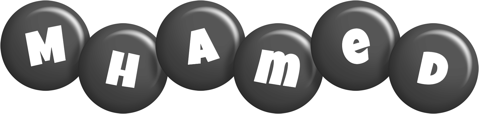 Mhamed candy-black logo