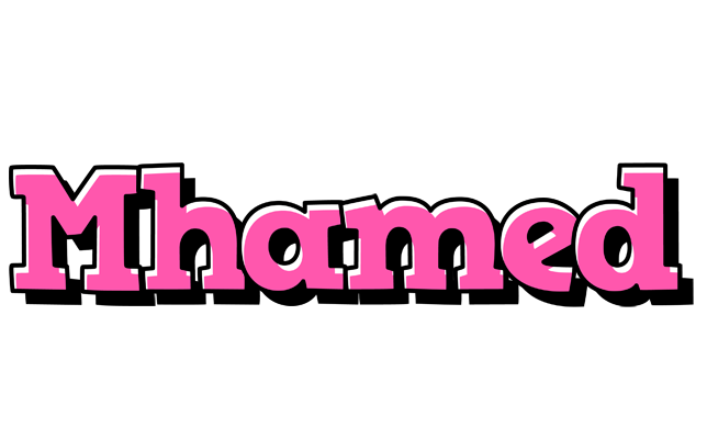 Mhamed girlish logo
