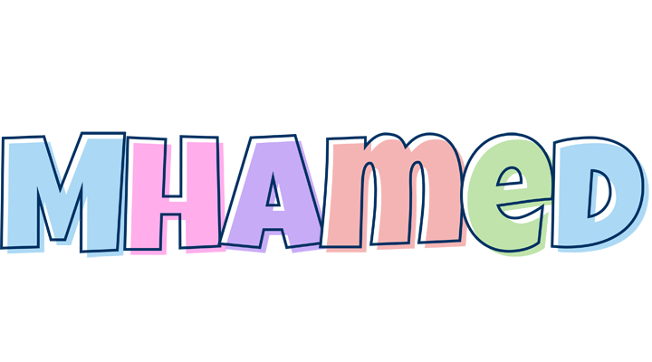 Mhamed pastel logo
