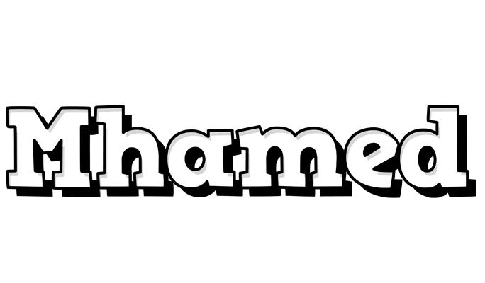 Mhamed snowing logo