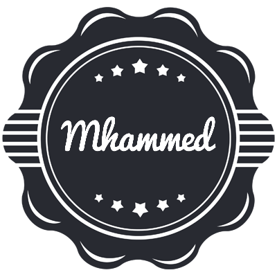 Mhammed badge logo