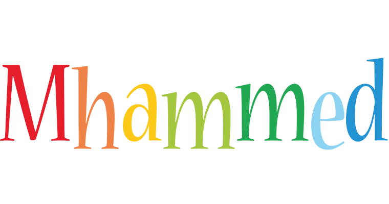 Mhammed birthday logo