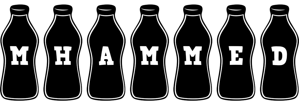 Mhammed bottle logo