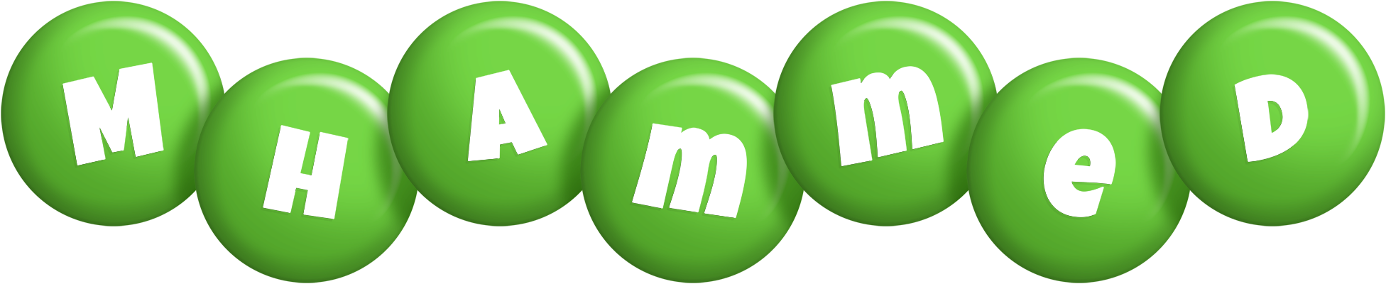 Mhammed candy-green logo