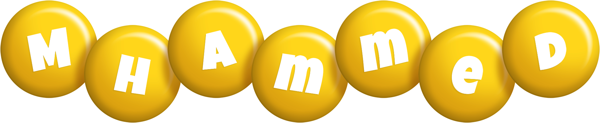 Mhammed candy-yellow logo