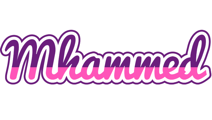 Mhammed cheerful logo