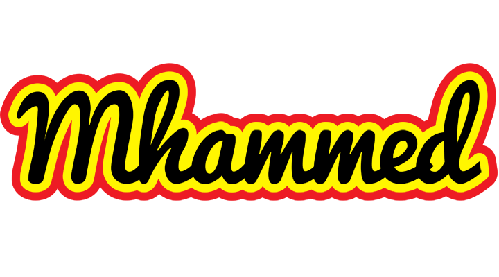 Mhammed flaming logo