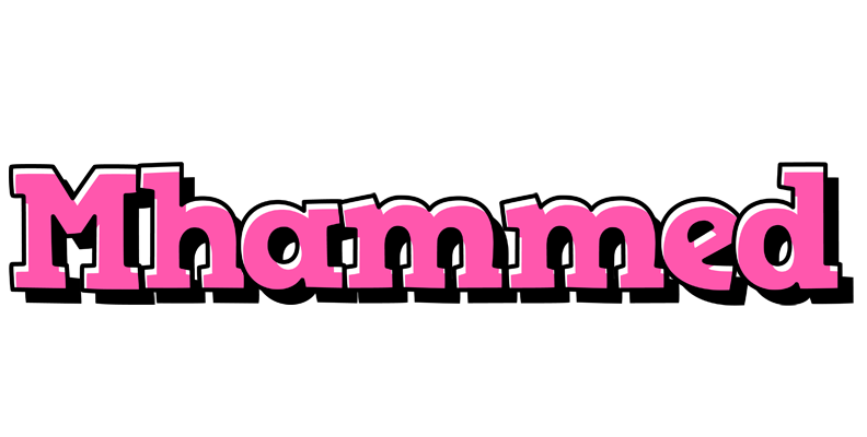 Mhammed girlish logo