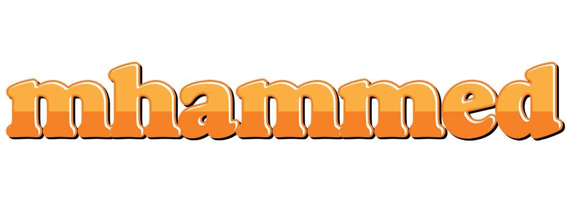 Mhammed orange logo