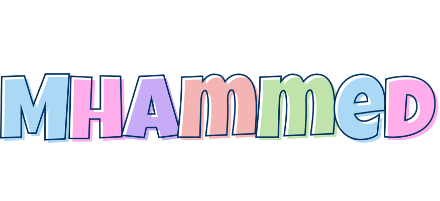 Mhammed pastel logo