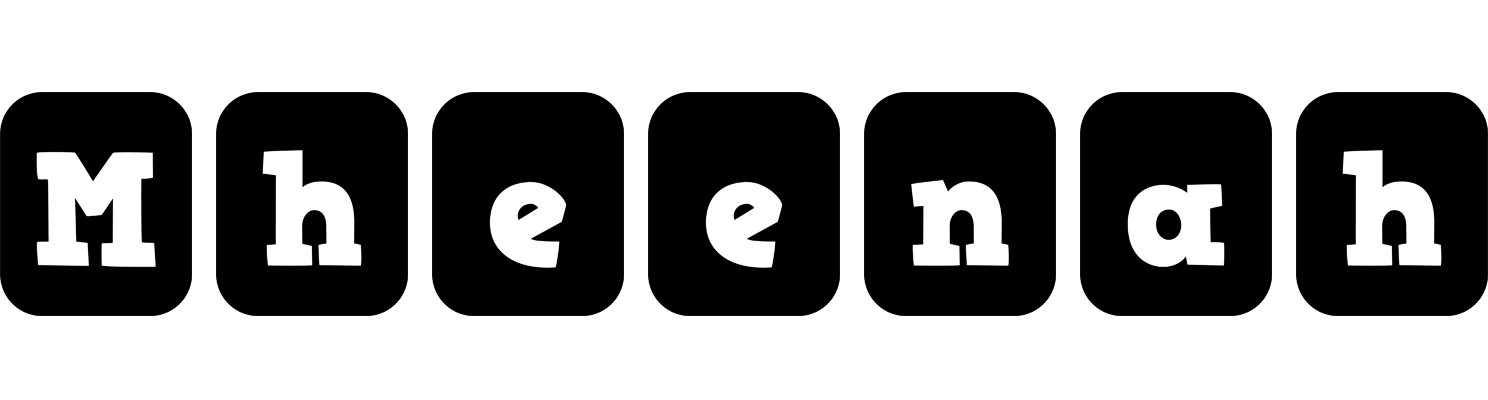 Mheenah box logo