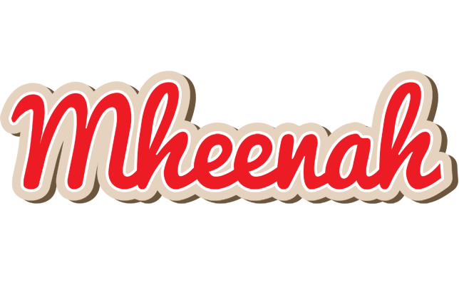 Mheenah chocolate logo
