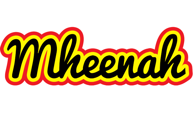 Mheenah flaming logo