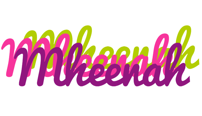 Mheenah flowers logo