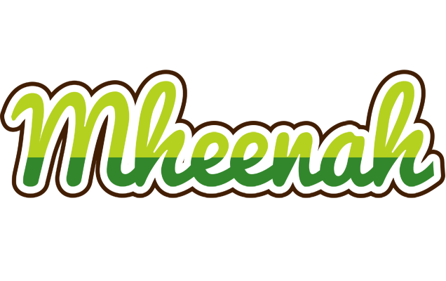 Mheenah golfing logo