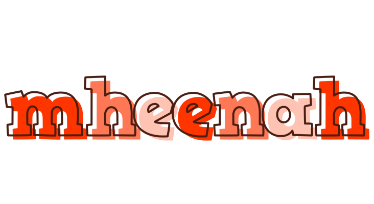 Mheenah paint logo