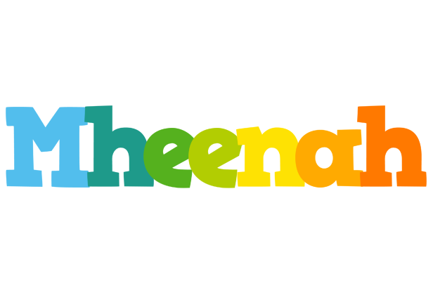 Mheenah rainbows logo