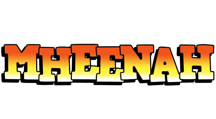 Mheenah sunset logo
