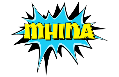 Mhina amazing logo