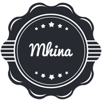 Mhina badge logo