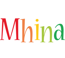 Mhina birthday logo