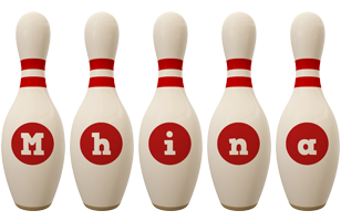 Mhina bowling-pin logo