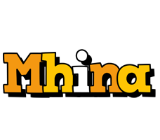 Mhina cartoon logo