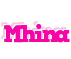 Mhina dancing logo