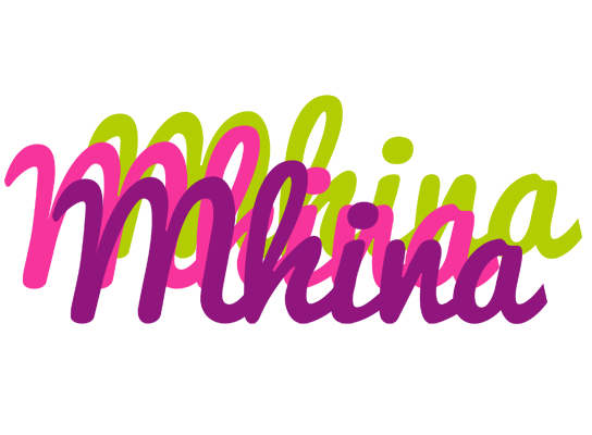 Mhina flowers logo