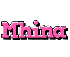 Mhina girlish logo