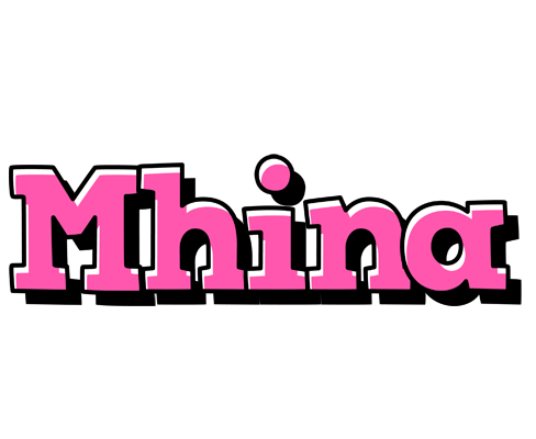 Mhina girlish logo