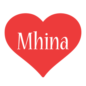 Mhina love logo